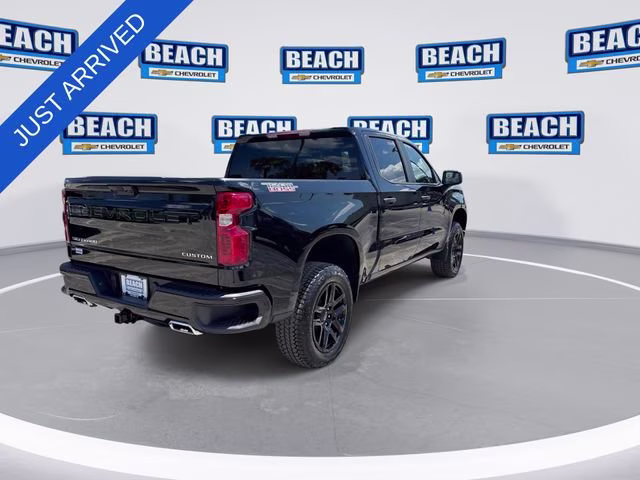 2026 Black Chevrolet Silverado 1500 Custom Trail Boss 4X4 Truck