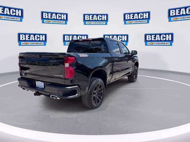 2026 Black Chevrolet Silverado 1500 Custom Trail Boss 4X4 Truck