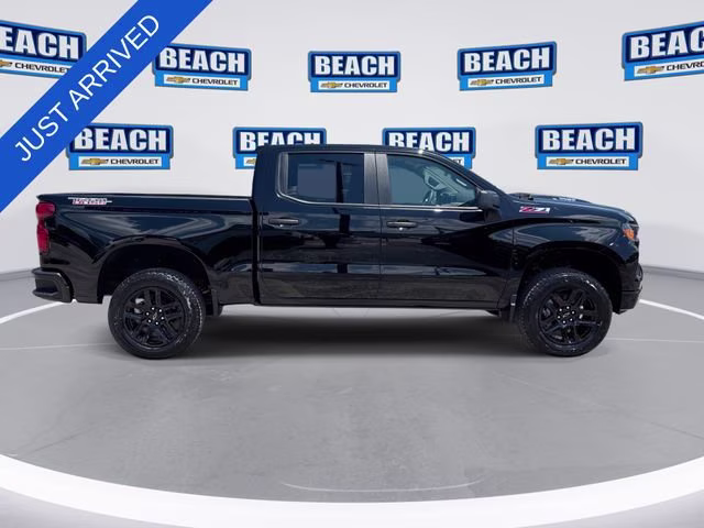 2026 Black Chevrolet Silverado 1500 Custom Trail Boss 4X4 Truck