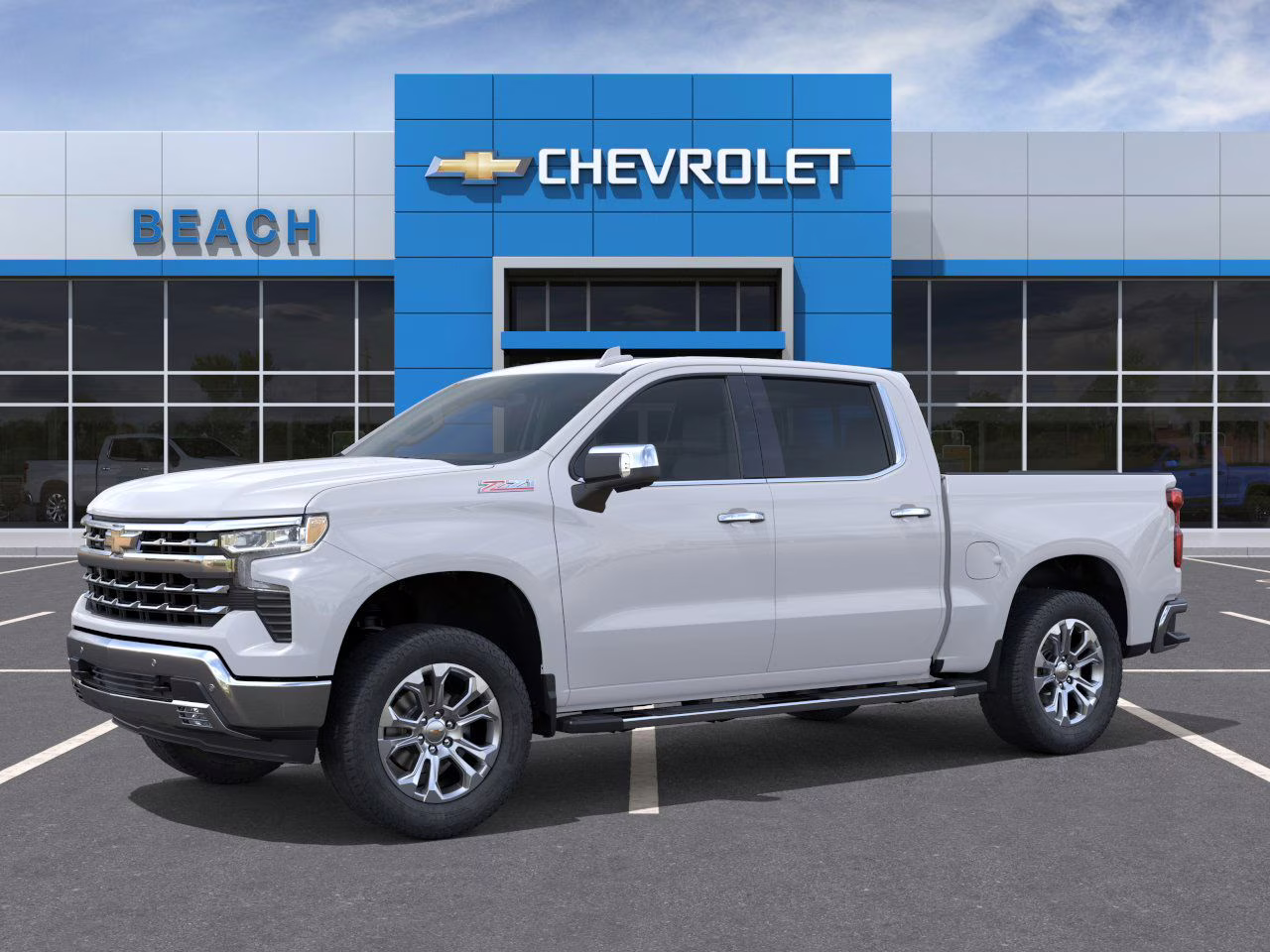 2026 Polar White Tricoat Chevrolet Silverado 1500 LTZ 4X4 Truck