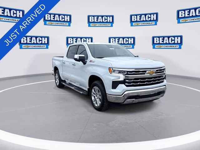 2026 Polar White Tricoat Chevrolet Silverado 1500 LTZ 4X4 Truck