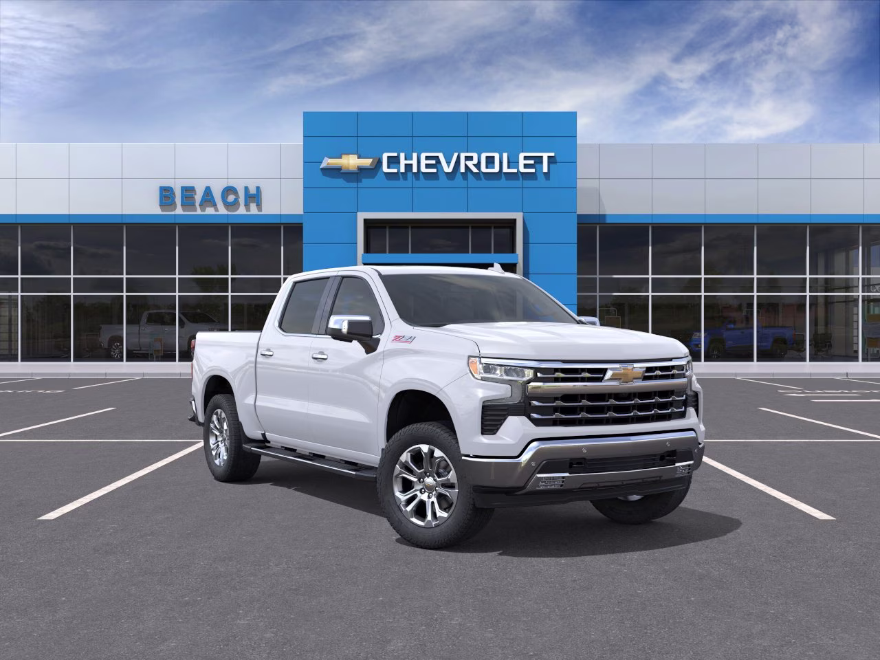 2026 Polar White Tricoat Chevrolet Silverado 1500 LTZ 4X4 Truck