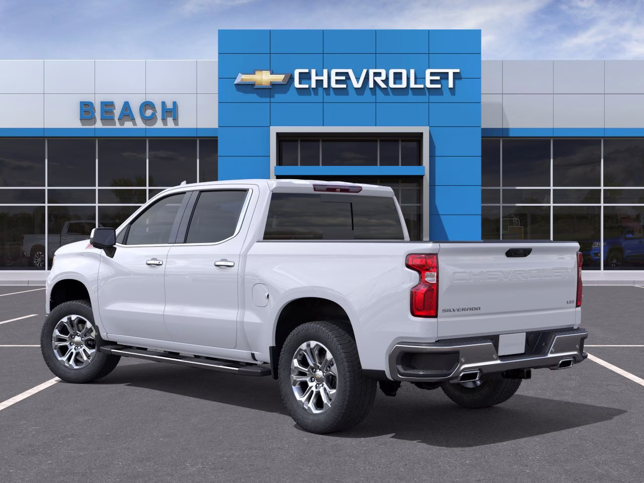 2026 Polar White Tricoat Chevrolet Silverado 1500 LTZ 4X4 Truck