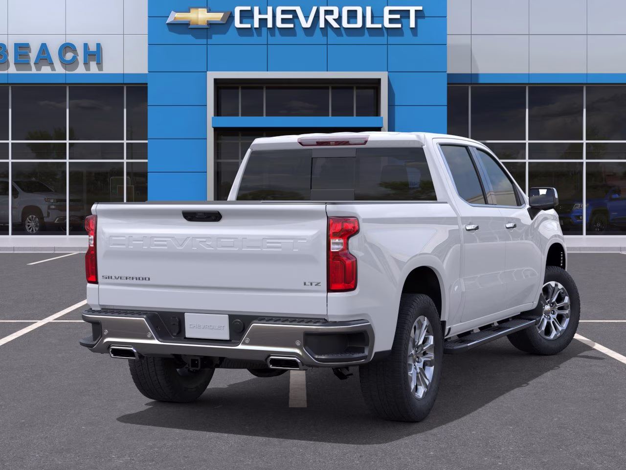 2026 Polar White Tricoat Chevrolet Silverado 1500 LTZ 4X4 Truck