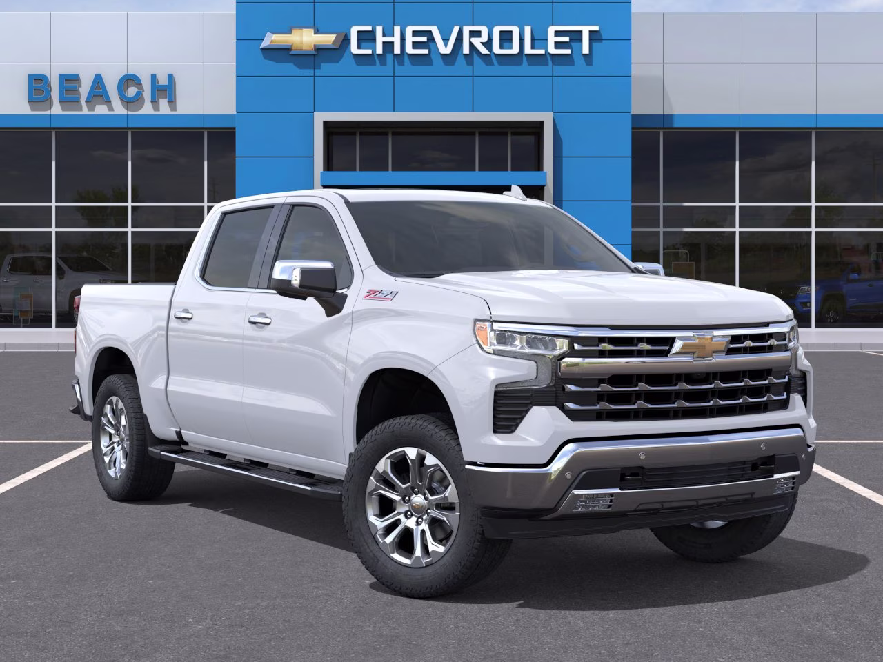 2026 Polar White Tricoat Chevrolet Silverado 1500 LTZ 4X4 Truck