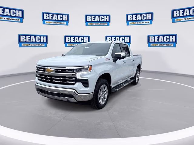 2026 Polar White Tricoat Chevrolet Silverado 1500 LTZ 4X4 Truck