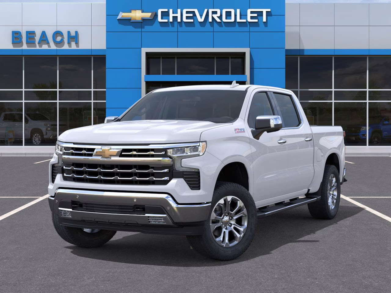 2026 Polar White Tricoat Chevrolet Silverado 1500 LTZ 4X4 Truck