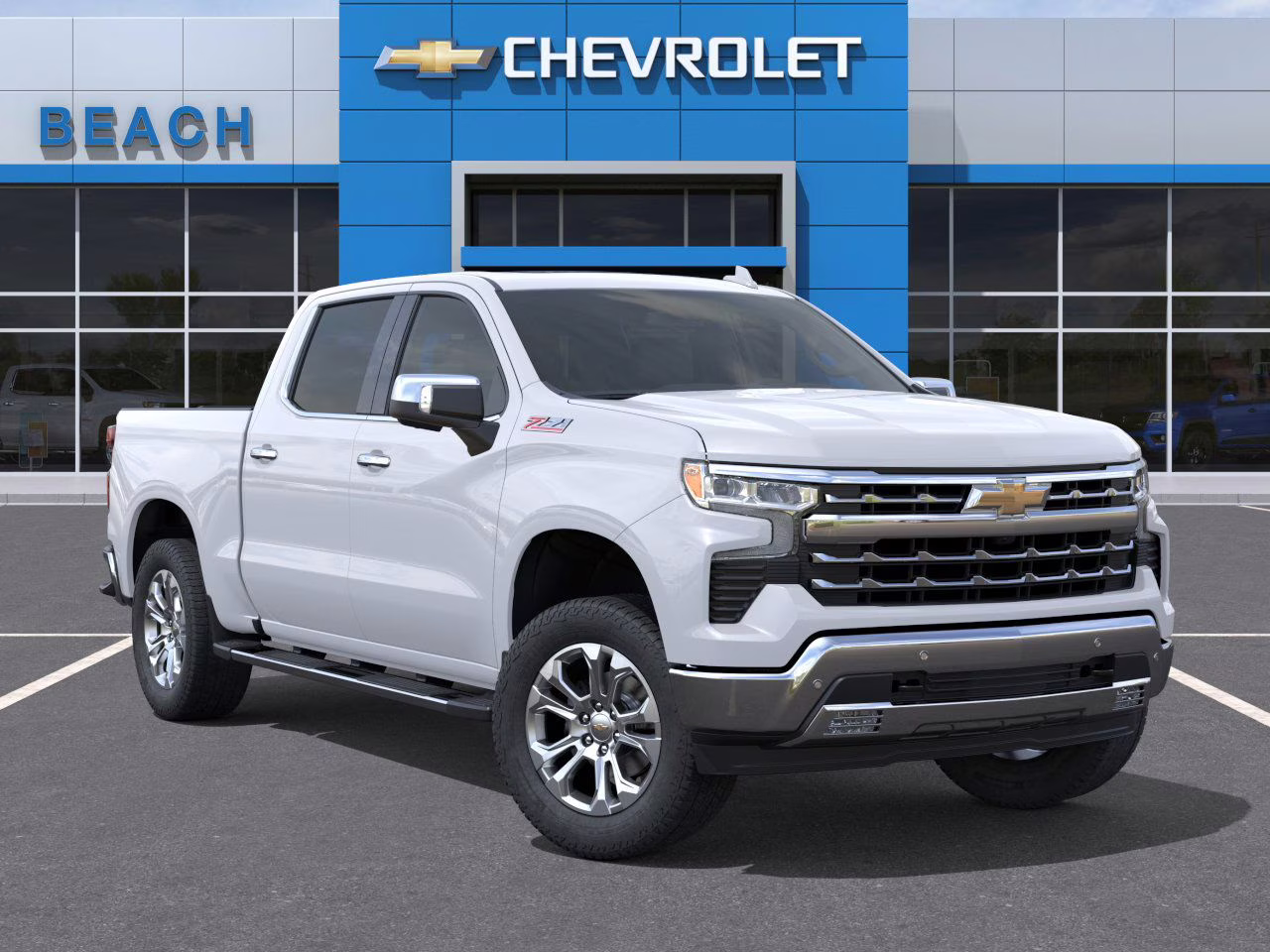 2026 Polar White Tricoat Chevrolet Silverado 1500 LTZ 4X4 Truck