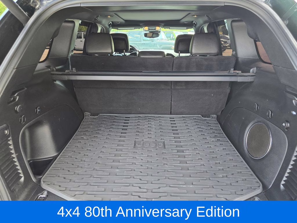 2021 Diamond Black Crystal Pearlcoat Jeep Grand Cherokee 80th Anniversary Edition 4X4 SUV