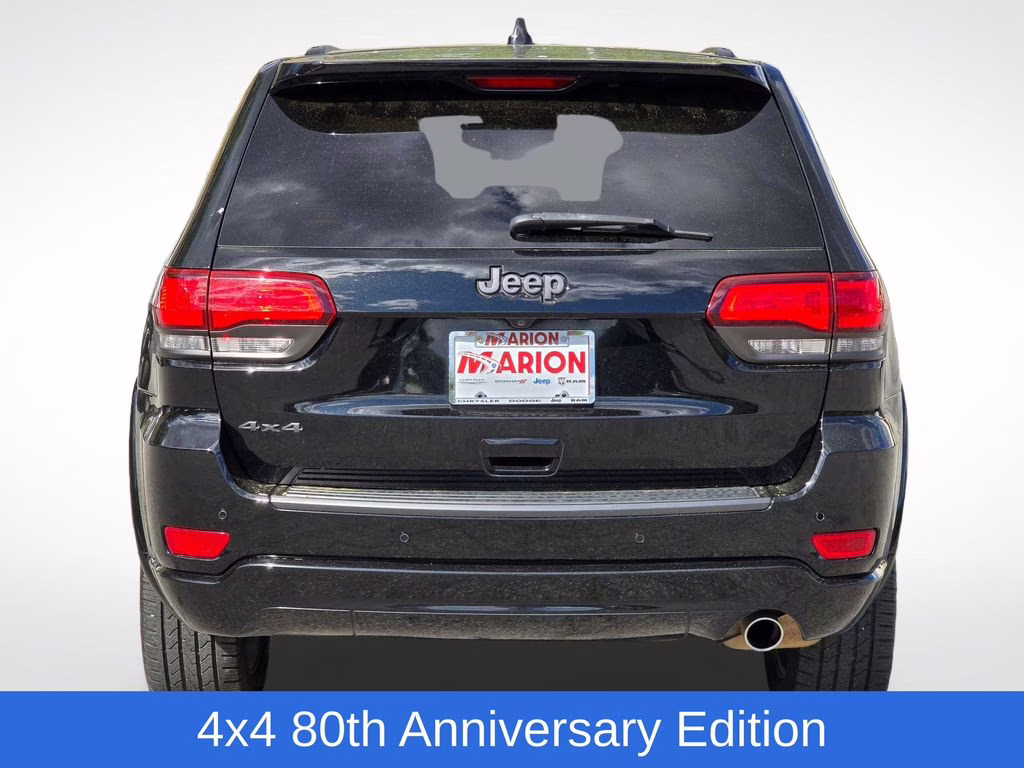 2021 Diamond Black Crystal Pearlcoat Jeep Grand Cherokee 80th Anniversary Edition 4X4 SUV