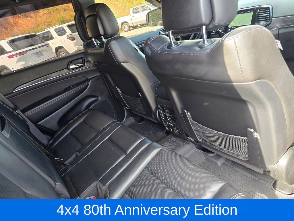 2021 Diamond Black Crystal Pearlcoat Jeep Grand Cherokee 80th Anniversary Edition 4X4 SUV