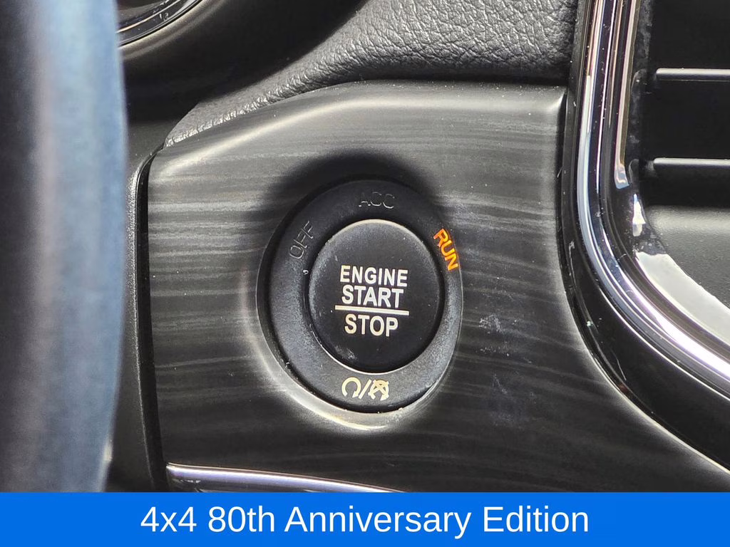 2021 Diamond Black Crystal Pearlcoat Jeep Grand Cherokee 80th Anniversary Edition 4X4 SUV