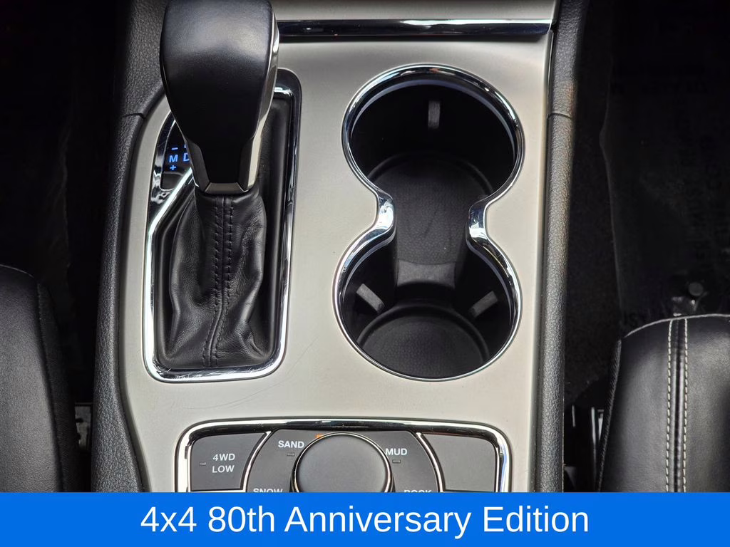 2021 Diamond Black Crystal Pearlcoat Jeep Grand Cherokee 80th Anniversary Edition 4X4 SUV