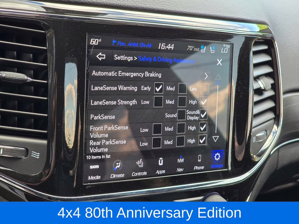 2021 Diamond Black Crystal Pearlcoat Jeep Grand Cherokee 80th Anniversary Edition 4X4 SUV