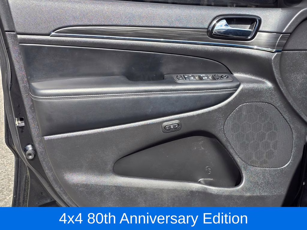 2021 Diamond Black Crystal Pearlcoat Jeep Grand Cherokee 80th Anniversary Edition 4X4 SUV