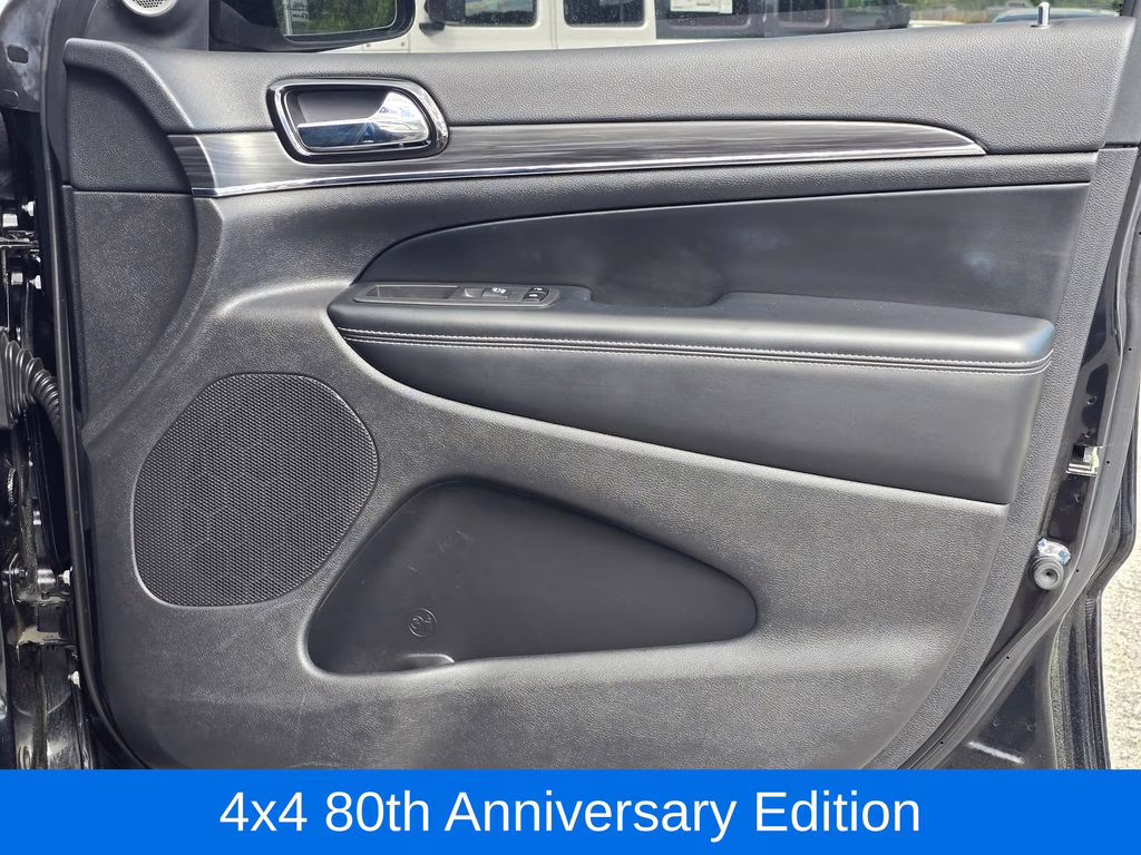 2021 Diamond Black Crystal Pearlcoat Jeep Grand Cherokee 80th Anniversary Edition 4X4 SUV