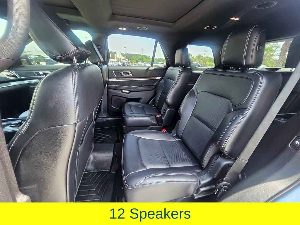 2018 Blue Metallic Ford Explorer Limited 4X4 SUV