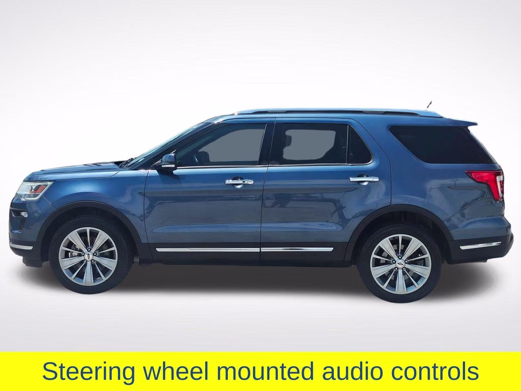 2018 Blue Metallic Ford Explorer Limited 4X4 SUV