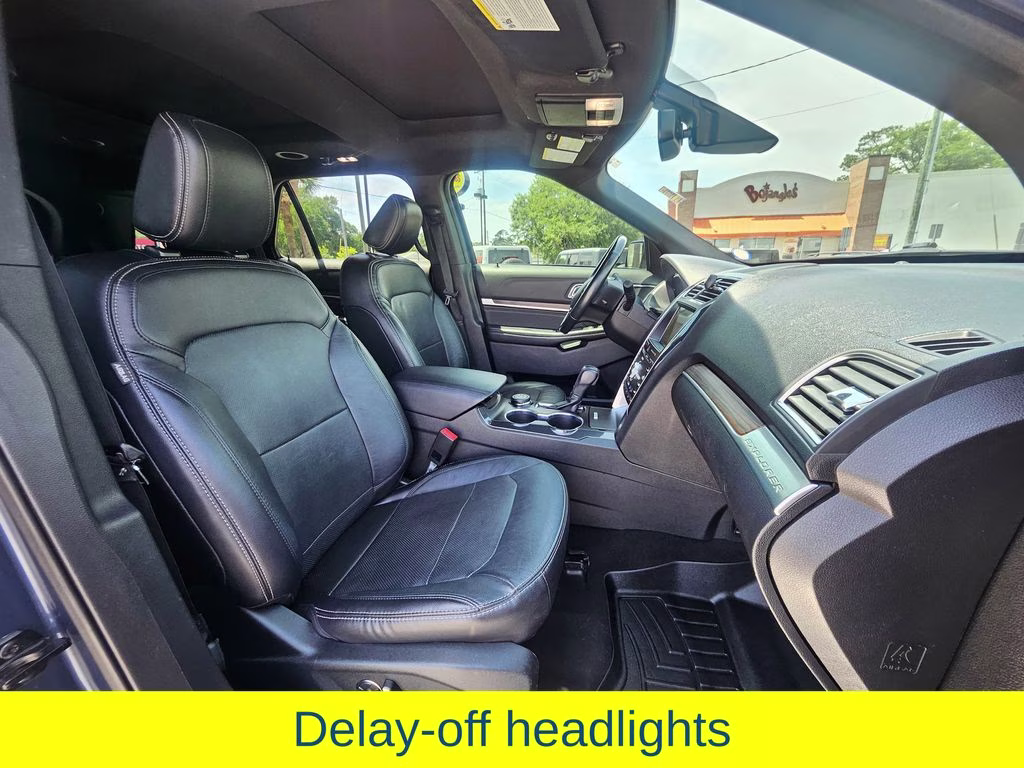 2018 Blue Metallic Ford Explorer Limited 4X4 SUV