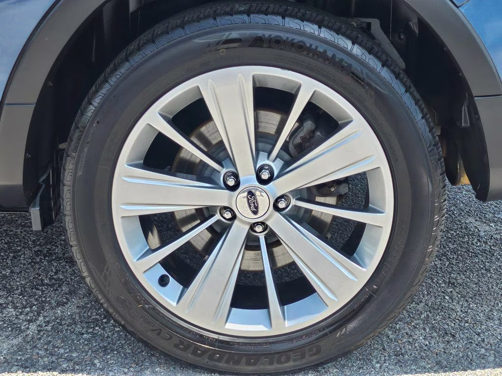 2018 Blue Metallic Ford Explorer Limited 4X4 SUV