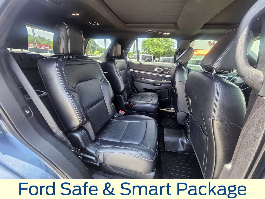 2018 Blue Metallic Ford Explorer Limited 4X4 SUV