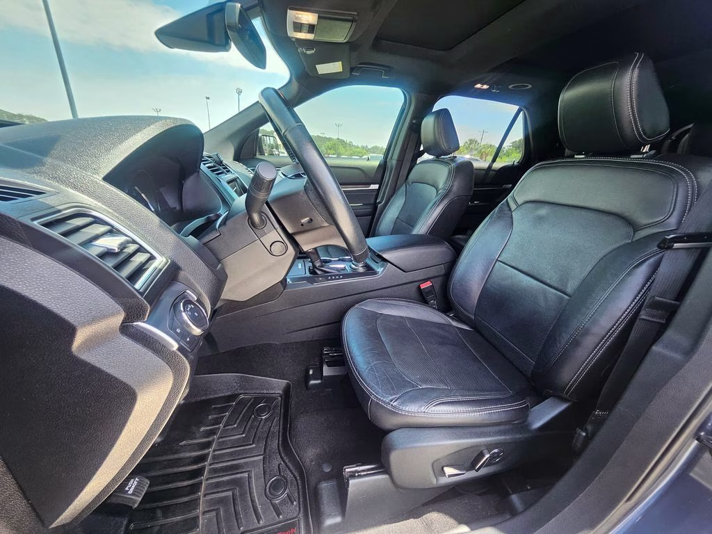 2018 Blue Metallic Ford Explorer Limited 4X4 SUV