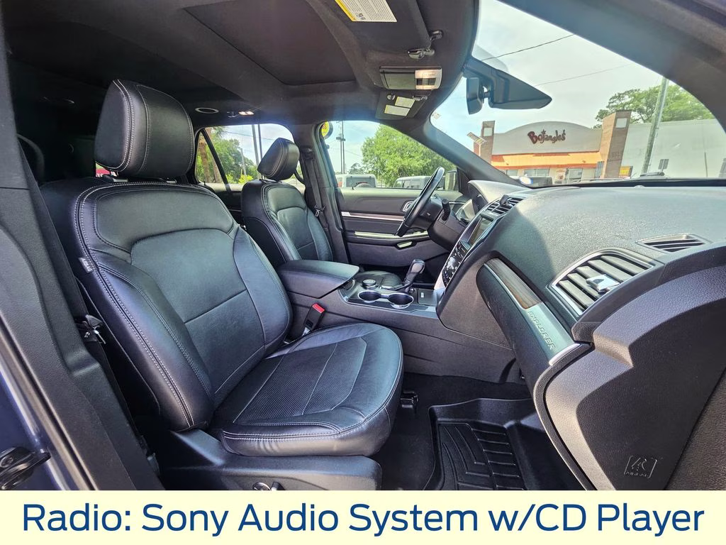 2018 Blue Metallic Ford Explorer Limited 4X4 SUV
