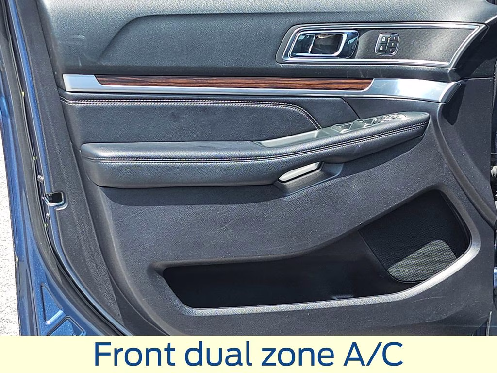 2018 Blue Metallic Ford Explorer Limited 4X4 SUV