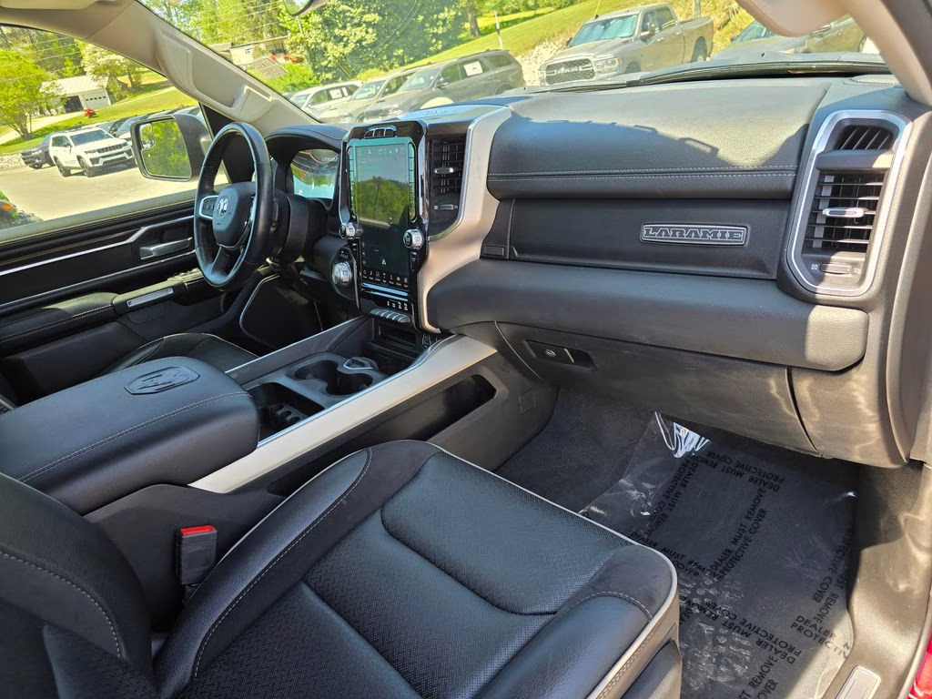 2022 Delmonico Red Pearlcoat Ram 1500 Laramie 4X4 Truck