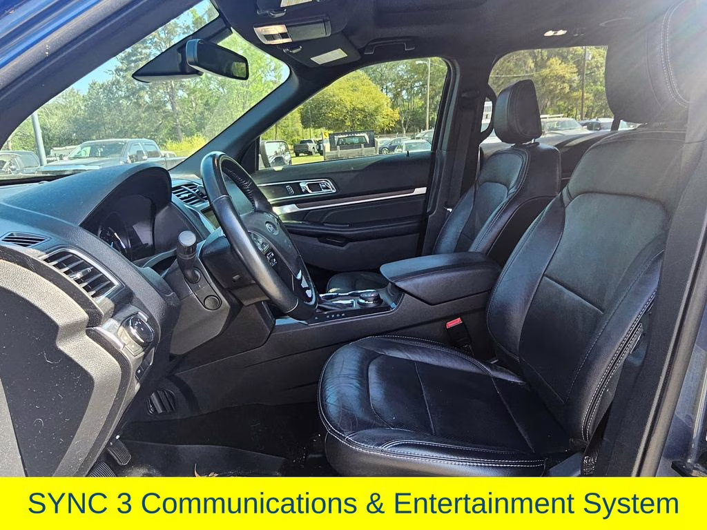 2018 Blue Metallic Ford Explorer Limited 4X4 SUV