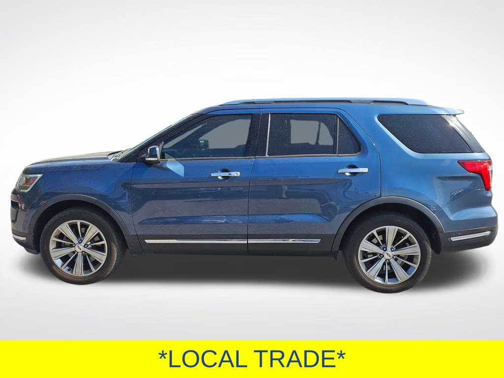 2018 Blue Metallic Ford Explorer Limited 4X4 SUV