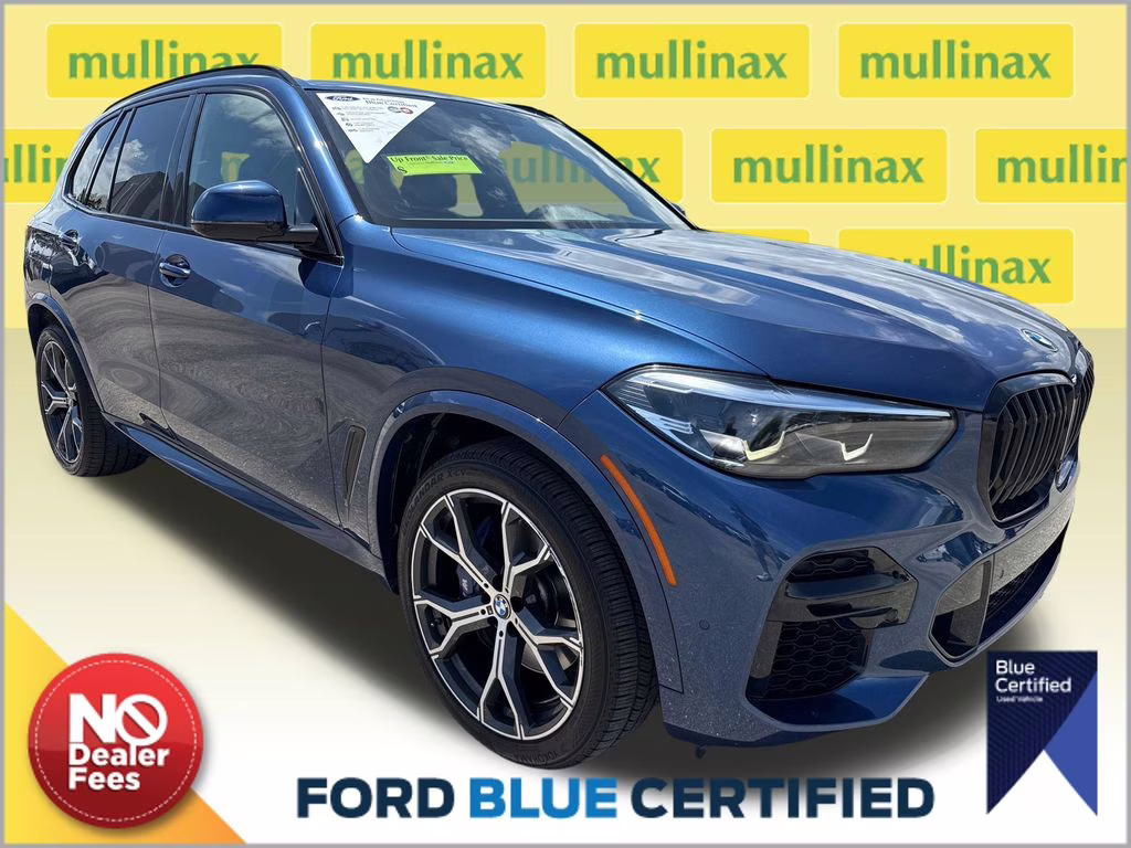 2022 Phytonic Blue Metallic BMW X5 xDrive40i M SPORT AWD SUV