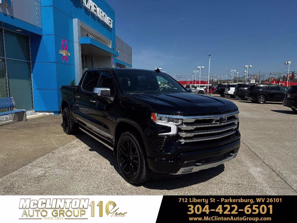 2026 Black Chevrolet Silverado 1500 High Country 4X4 Truck