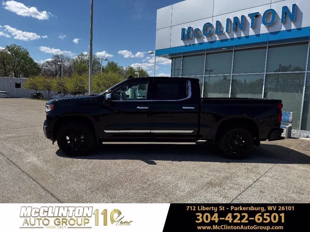 2026 Black Chevrolet Silverado 1500 High Country 4X4 Truck