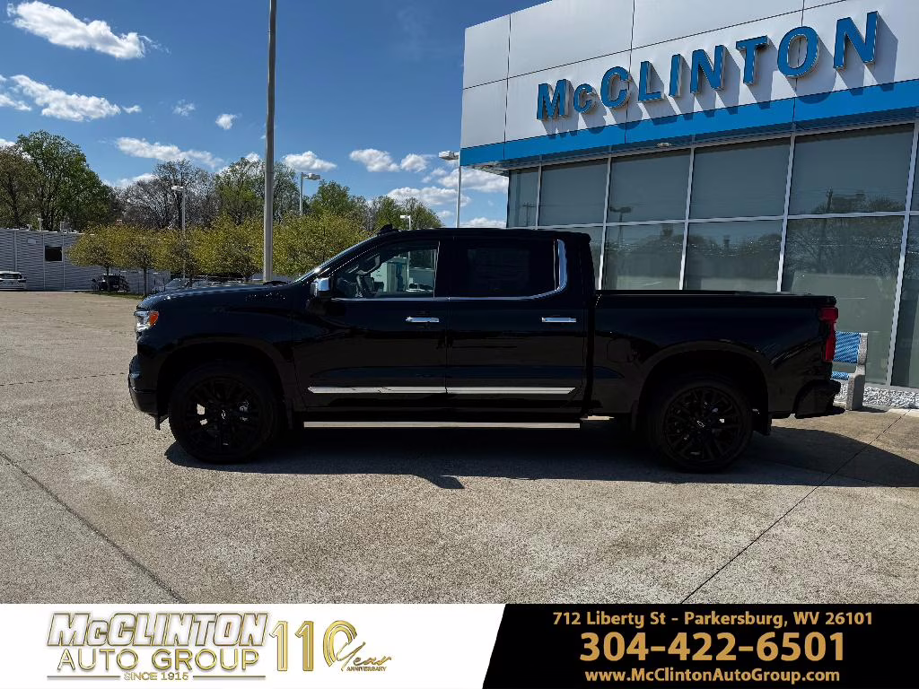 2026 Black Chevrolet Silverado High Country 4X4 Truck