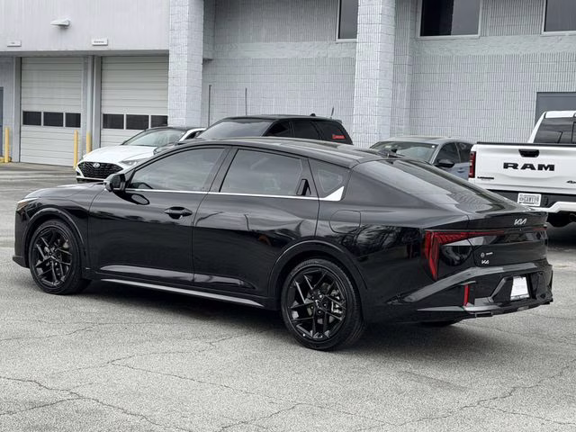 2025 Aurora Black Pearl Kia K4 GT-Line Turbo FWD Sedan