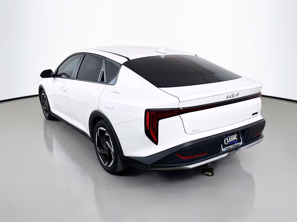 2025 Snow White Pearl Kia K4 EX FWD Sedan