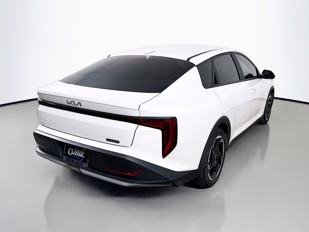 2025 Snow White Pearl Kia K4 EX FWD Sedan