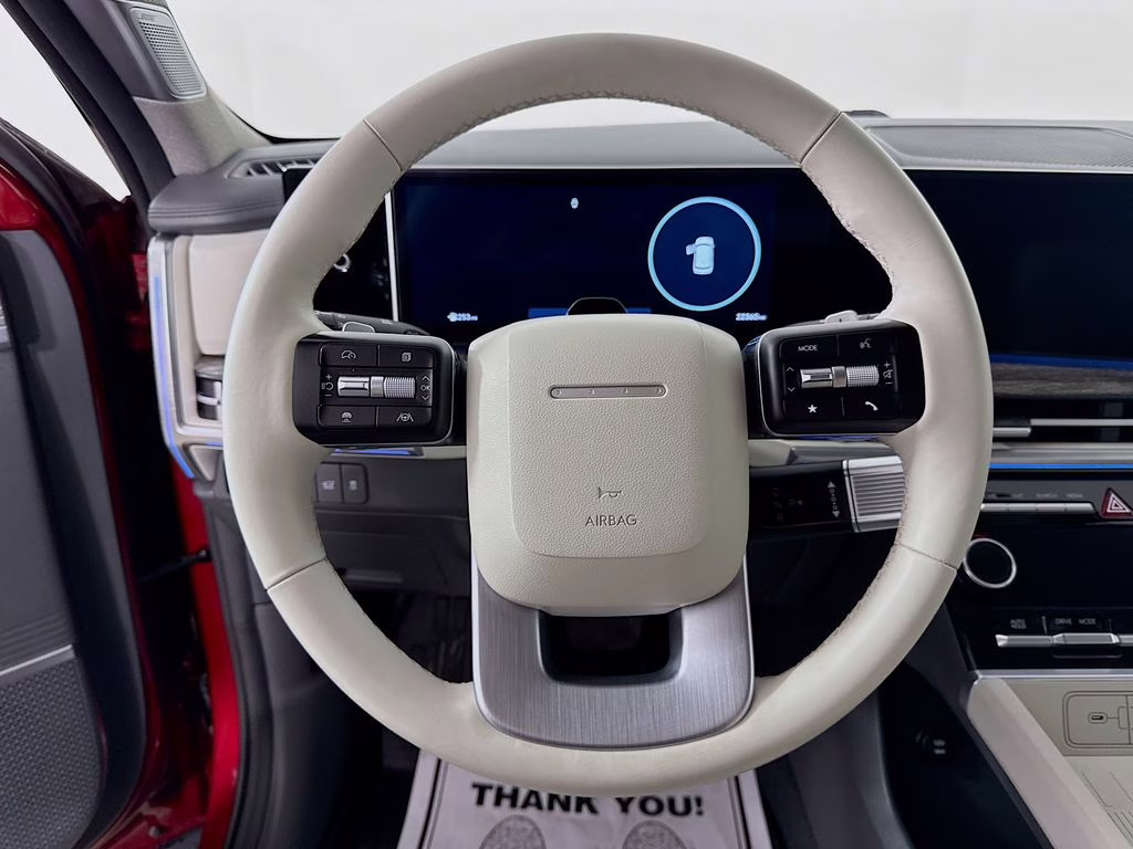 2024 Ultimate Red Hyundai Santa Fe Hybrid Limited FWD SUV