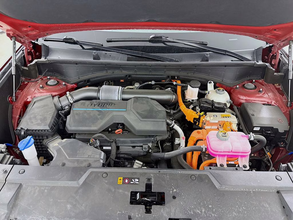 2024 Ultimate Red Hyundai Santa Fe Hybrid Limited FWD SUV