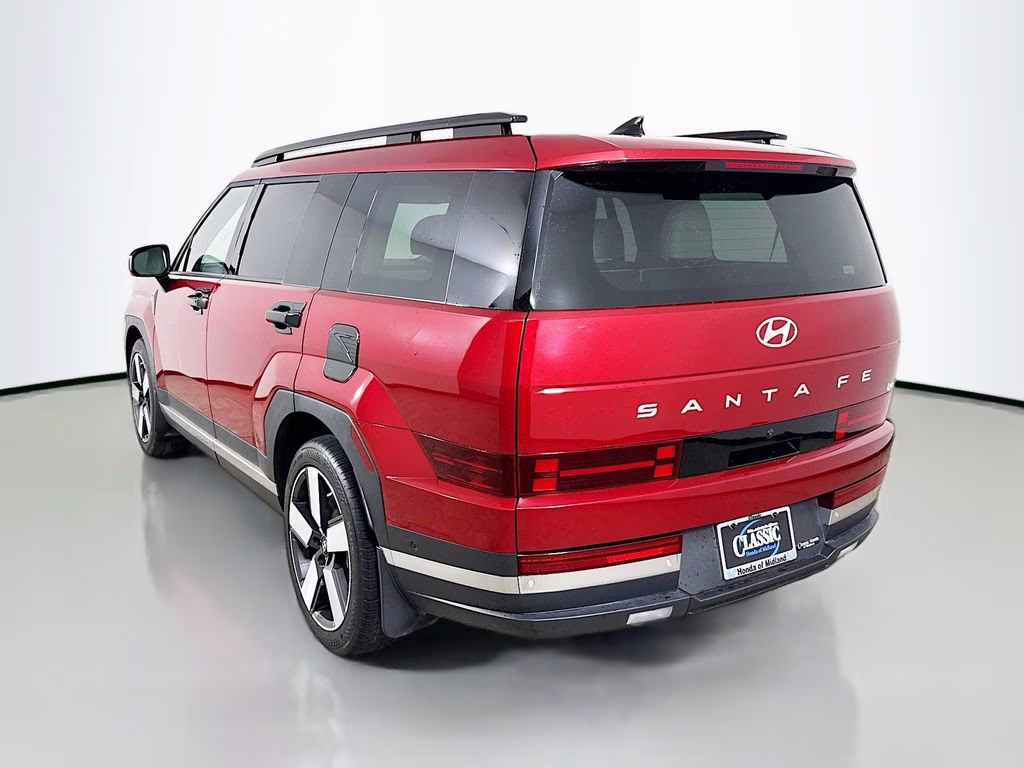2024 Ultimate Red Hyundai Santa Fe Hybrid Limited FWD SUV