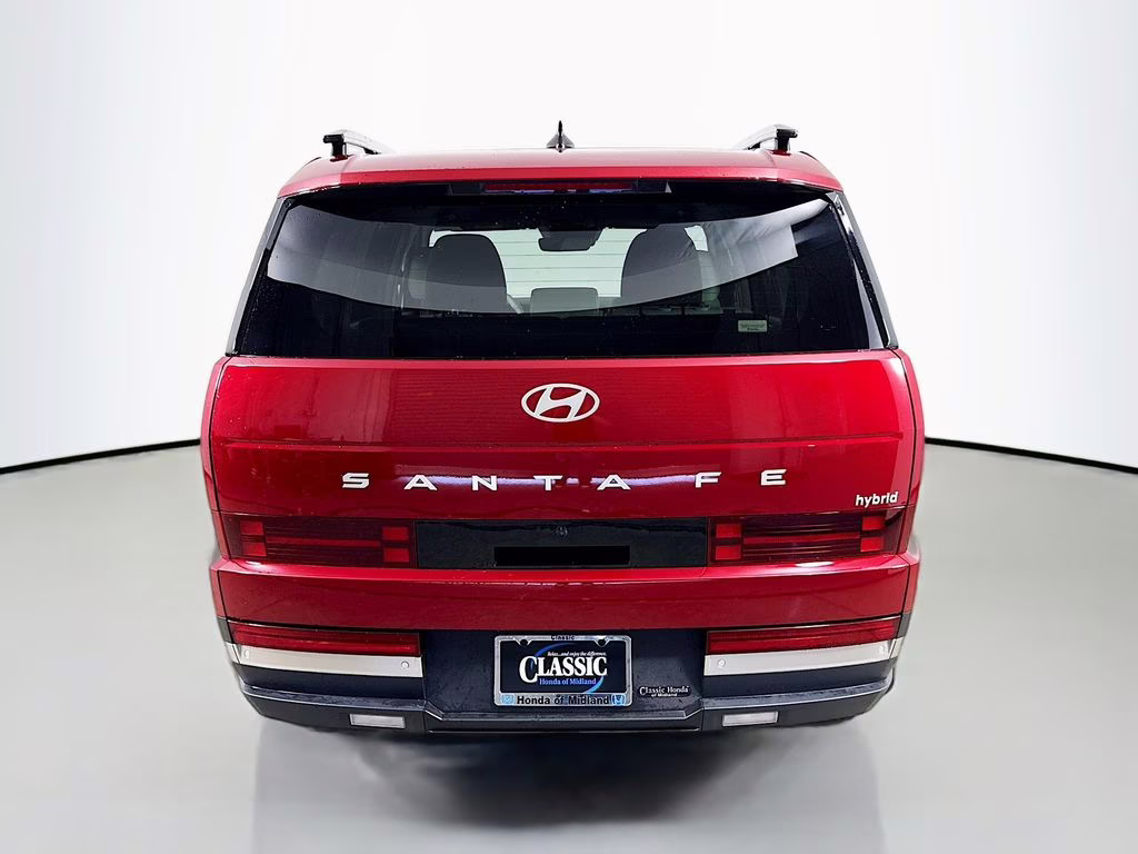 2024 Ultimate Red Hyundai Santa Fe Hybrid Limited FWD SUV