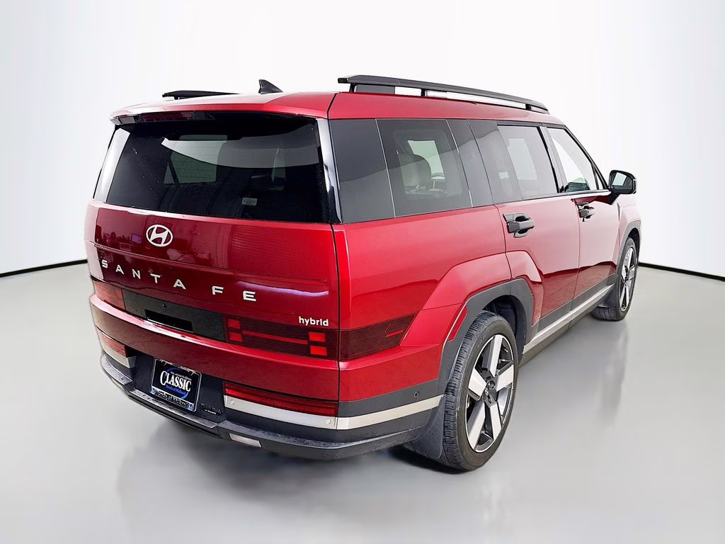 2024 Ultimate Red Hyundai Santa Fe Hybrid Limited FWD SUV