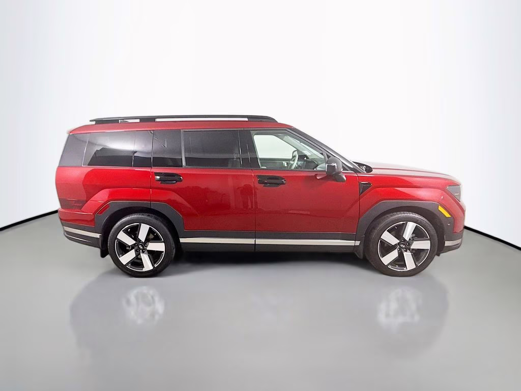 2024 Ultimate Red Hyundai Santa Fe Hybrid Limited FWD SUV