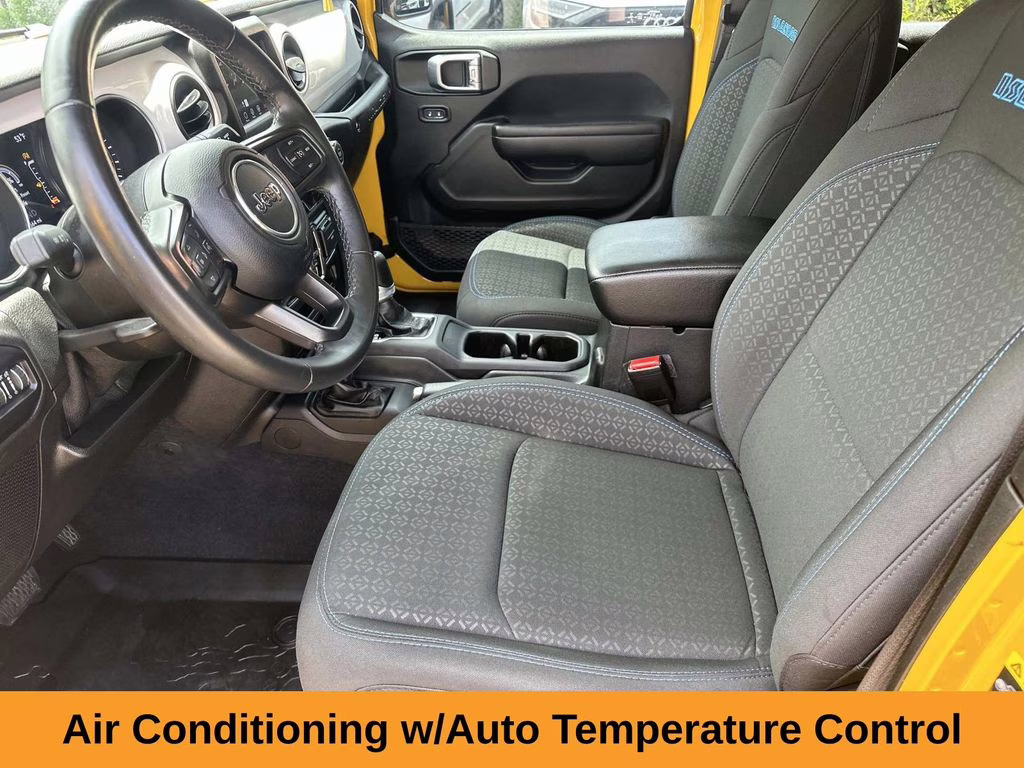 2021 Baja Yellow Clearcoat Jeep Wrangler Unlimited Islander 4X4 SUV