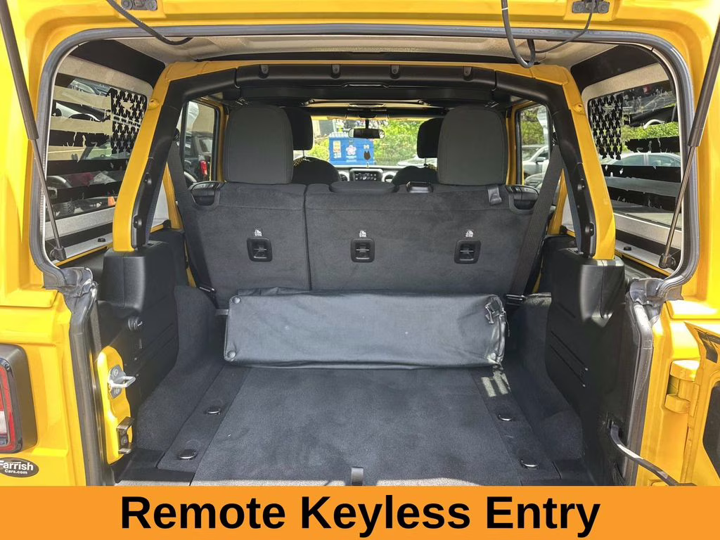 2021 Baja Yellow Clearcoat Jeep Wrangler Unlimited Islander 4X4 SUV