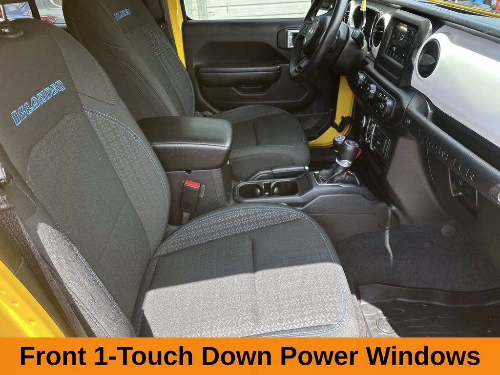 2021 Baja Yellow Clearcoat Jeep Wrangler Unlimited Islander 4X4 SUV