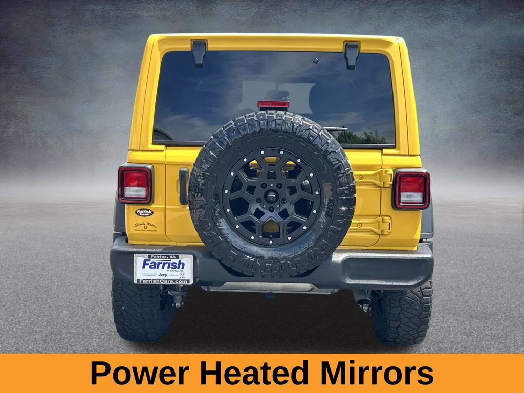 2021 Baja Yellow Clearcoat Jeep Wrangler Unlimited Islander 4X4 SUV