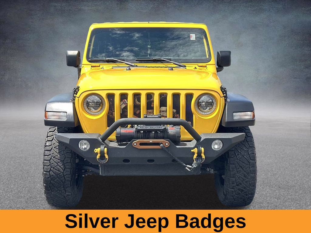 2021 Baja Yellow Clearcoat Jeep Wrangler Unlimited Islander 4X4 SUV