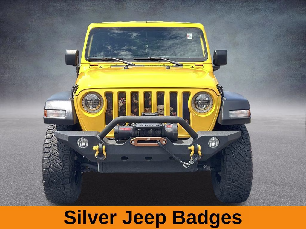 2021 Baja Yellow Clearcoat Jeep Wrangler Unlimited Islander 4X4 SUV